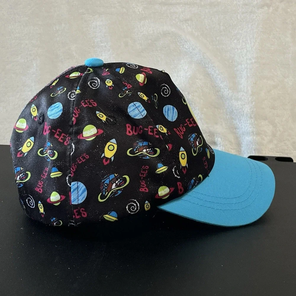 Bucees Buc-ees Baseball Hat Cap Space Rockets Planets Youth Size Blue Black
